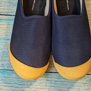 Mahabis Summer Nora Navy slippers size 38 (7.5us)